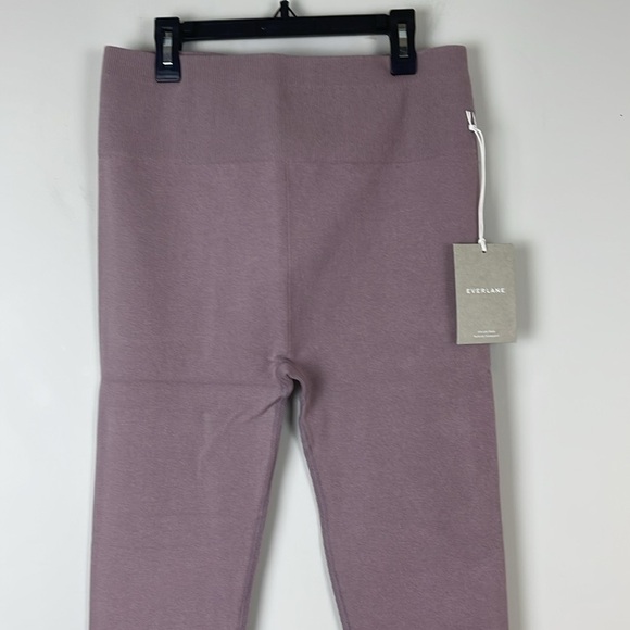 Everlane The Seamless Legging Ribbed Light Purple Size XL/XXL New - Picture 4 of 12